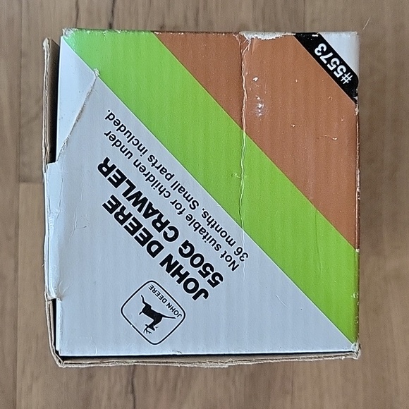 Vintage ERTL John Deere 550G Crawler Dozer Tractor & Blade 1/32 Scale NIB - Picture 5 of 6